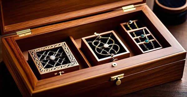 Boîtes à bijoux en bois : l'artisanat au service de la beauté