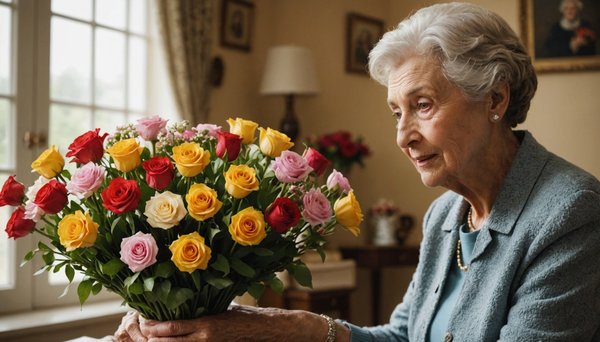 Offrez des fleurs à votre grand-mère pour sa fête !
